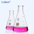 高硼硅加厚三角烧瓶 耐高温玻璃锥形瓶/50ml/100/150/200/250/30 三角烧瓶刷100ML