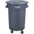 清洁圆形垃圾桶大号泔水桶带轮子大容量商用户外塑料环卫桶 80L用 加厚50个一包