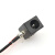 TaoTimeClub DC电源插座带线5.5*2.1MM 免焊 接头配件 长15CM (2条)