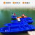 康迪普 救生艇塑料船双层牛筋船PE船下网打捞船 1.8米小船