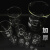 定制适用玻璃量杯带刻度耐高温可加热实验室透明玻璃烧杯102F252F502F1002F2002F5 20cm玻璃棒