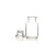 英思坦 透明广口瓶1000ml 高硼硅 磨砂透明大口瓶 9Z03128