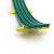 C型组合式单级滑触线 流水线车间用柔性弯曲多级导电轨10/16平方 C型滑触线(10/50A) 单级单米9