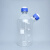 2000ml 废液瓶 HPLC 液相色谱流动相溶剂瓶 蓝色广口瓶 丝口试剂瓶 玻璃瓶盖 Cornin 2升 侧面3口溶剂瓶盖
