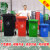 泰禧阁定制100升120 240L超大号户外垃圾筒工业垃圾桶带盖塑料特大环卫大型 100L无盖(灰蓝绿红备注)