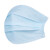 来安之K1002蓝色一次性标准口罩【五十个装】三层熔喷布防花粉飞沫 蓝色 1 3