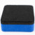 海斯迪克 HKW-250 正方形5*5*2cm清洁擦 蓝色黑布带磁
