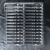 定制定制6格托盘透明包装透明月饼盒生产吸塑盒子 内槽尺寸62*33*30mm
