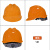 驭舵安全帽工地国标工程施工安全建筑男领导电工加厚透气定制印字头盔 橙色V型旋钮帽衬