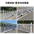 市政护栏城市道路栏杆公路马路围栏安全防撞护栏移动临时隔离栏60 加厚蓝白长3米高0.6米每米价格