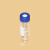 透明/棕色玻璃样品瓶 气相液相色谱自动进样瓶 螺口含盖 2ml100个 透明红色PTFE/白色硅胶垫无刻度