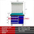 刀具存放架BT40刀具柜 数控刀柄HSK63 BT50机床收纳 1050*650*1900组合工作台