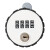 京速 钥匙密码双开橱柜锁 圆形机械转舌锁 抽屉锁 长20mm(铁皮钢制门) 单位:个