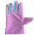 防油防水帆布手套耐油耐磨加绒工业械全衬膜劳保布手套 40双