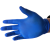 一次性丁晴手套加厚耐用丁腈橡胶实验室耐酸碱防接触手套 格拉文丁腈手套 100只 M
