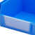 圣极光背挂式零件盒库房元件盒货架物料盒工具盒可定制G3340蓝色