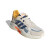 阿迪达斯（adidas） 男鞋CRAZYCHAOS复古白灰蓝三条纹老爹鞋缓震透气休闲运动跑步鞋 FY7821 40.5