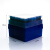 塑料离心管盒15/50ml 36格EP耐酸防护冷冻盒架低温冻存盒带编号 36格 10/15ml 孔径17mm