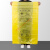 医疗垃圾袋黄色废物垃圾袋黄色加厚大号手提式平口诊所专用袋塑料袋小号DMB 手提【50×60】特厚 2000只 加厚