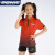 DONIC多尼克男女乒乓球服运动服舒适速干训练比赛服短袖T恤83215红色彩蓝全丝双面布翻领 83215-红色(218) S