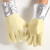 适用佳护 铝箔耐高温手套电焊焊工手套隔热热手套300-500度 铝箔+黄色(加固)一双(耐 均码