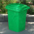 安大侠 垃圾桶大号加厚塑料带盖 户外商用厨房物业小区环卫环保垃圾箱 绿色30L（无轮）