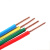 汉缆（hanlan）铜芯电缆ZC-BV4平方（黄绿双色）