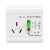 适用电漏电保护开关空气开关86型带插座10A/16A带防水 3P 10A