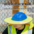 智宙工地防晒安全帽遮阳帽透气施工干活电风扇帽男 白色双风扇--10000