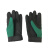 防护手套结实耐用防滑户外防护工作电工木工工具园艺透气手套 绿色无标 L