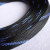 铸固 PET编制网管 三织加密型蛇皮网高品质尼龙网音响线缆护套 压扁8mm