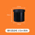塑料广口直身瓶涂料油墨罐HDPE大口塑料瓶100/150/250/300/500/1000ml 黑色150ml(10个装)