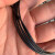 304不锈钢包塑钢丝绳硬黑色包胶钢丝绳包皮钢丝线1.5 2 3 4 5 6mm 5MM20米卷