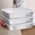 316不锈钢保鲜盒带盖方盘304食品级托盘方盒长方形加厚方盆备菜盘 （1个装）保鲜方盒带白盖抗316L钢