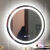 浴室智能镜子化妆镜LED带灯触摸屏除雾蓝牙发光挂墙卫生间洗漱镜 白光+触控+除雾+时间 60CM