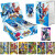 南旗儿童迷你特工队卡片X玩具补充包GR卡雷UR卡弗特SSR全套卡牌卡册 经典版1盒36包/288张
