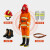 江波（JIANGBO）消防服套装 97款消防战斗服 消防员火灾救援服五件套 XL 