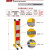 米逡伸缩围栏可移动式隔离护栏电力施工围栏玻璃钢绝缘围栏安全防护栏 1.2*2米