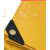 PVC黄色刀刮加厚篷布防雨水油布棚帆布耐磨高强丝 黄色刀刮布450g 2x2m
