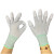 LARD-LSP M号 碳纤维涂指手套防静电碳纤维手套碳纤维PU涂指防静电手套碳纤维涂指手套 作业手套