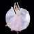 新疆舞蹈服装女大摆裙连衣裙新疆舞蹈演出服维吾族大摆裙新款成人 白粉套装    不含帽子 130