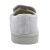 耐呗斯（NABES）防静电鞋 安全鞋 PVC柔软防滑耐磨帆布鞋男女通用 白色 43码