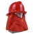 三安泰 SANANTAI 97消防头盔 消防森林安全帽 消防员披肩头盔 韩式防火战斗头盔 橘红 k可调 现货