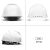 HKFZABS国标安全帽领导安全盔国家电网电力工程施工工地白色头盔定制 新款欧式安全帽--白色