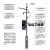 智慧路灯PM2.5显示屏充电桩灯杆智慧城市云平台软件4米5G智慧灯杆 7米智慧路灯定制