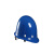玻璃钢安全帽 工地专用 安全帽  京炼 蓝色