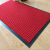 入户门垫洗手间地毯丙纶PVC地垫定制橡胶双条纹地毯消毒垫子跨境 双条纹大红色 40x60cm