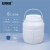 安赛瑞 塑料酵素桶 密封发酵桶调料桶储物罐手提试剂桶酒桶水桶 5L 坛子款 601052