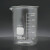 欧杜 玻璃量杯带刻度耐高温可加热实验室透明玻璃烧杯 150毫升