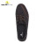 代尔塔（DELTAPLUS）301347帆布安全鞋  个性LOGO缝线劳保鞋 透气 防砸防穿刺耐磨耐油 黑色 38码